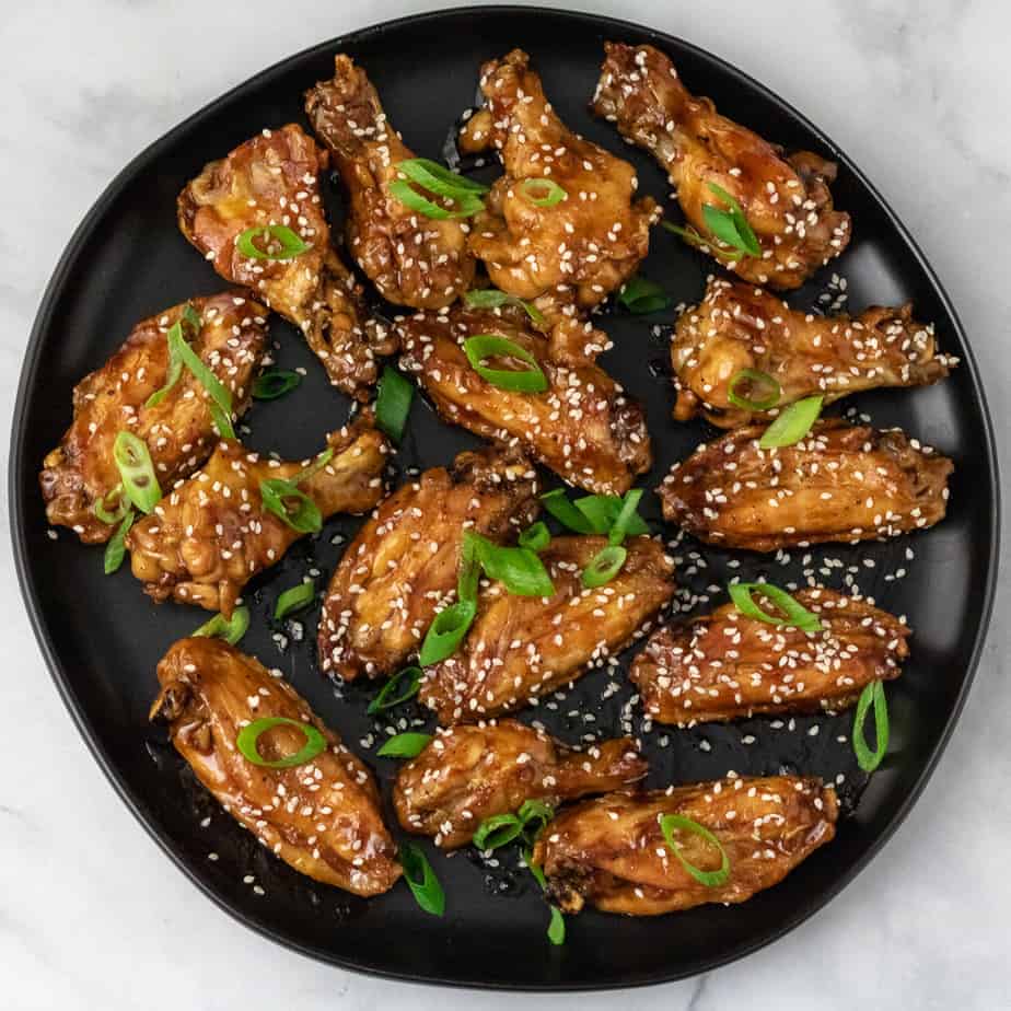 Oven Baked Teriyaki Chicken Wings Smack Of Flavor