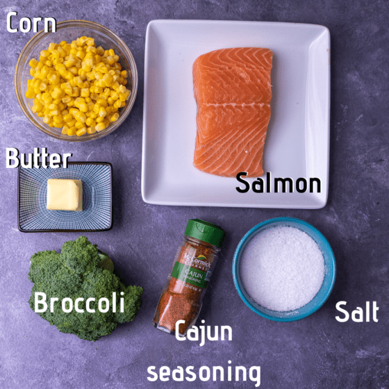 Air Fryer Cajun Salmon Foil Packets - Smack Of Flavor