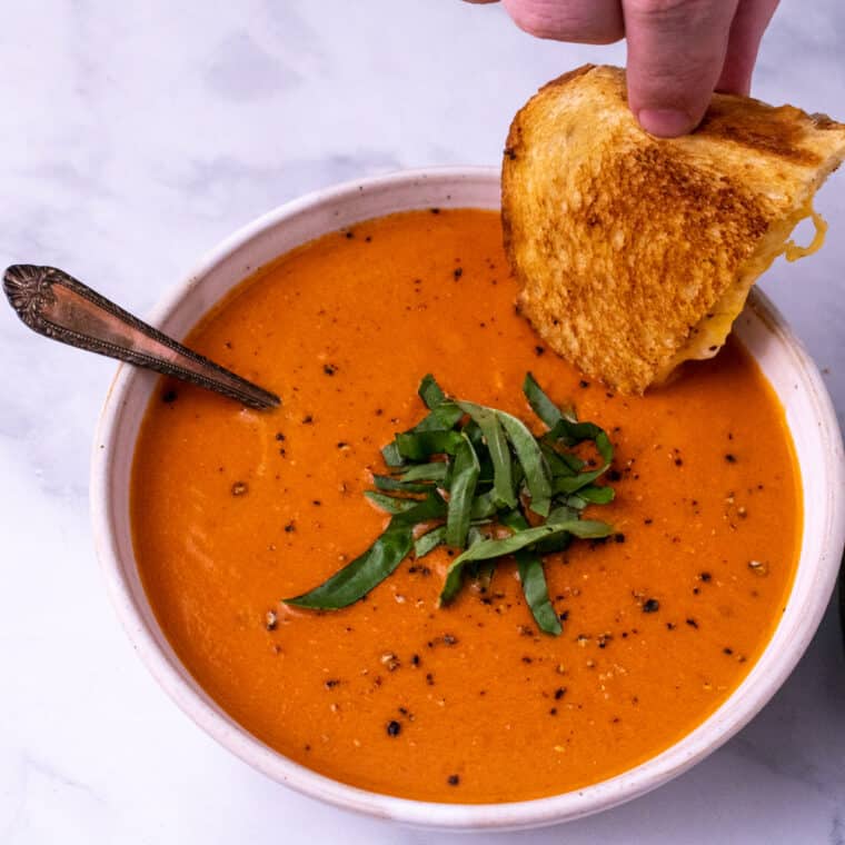 Creamy Tomato Bisque - Smack Of Flavor