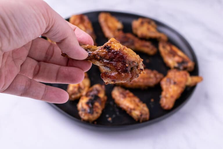 Oven Baked Maple Mustard Chicken Wings - Smack Of Flavor